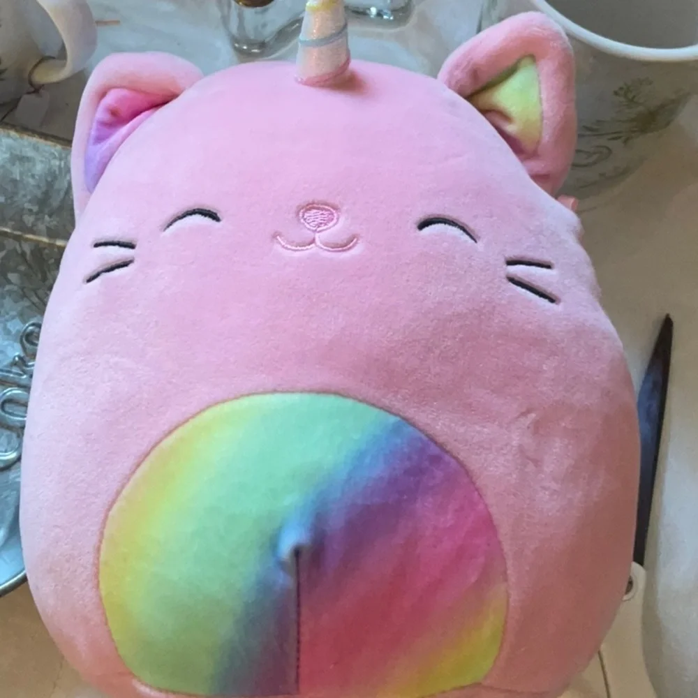Squishmallows Pink Stuffed Animal Plush